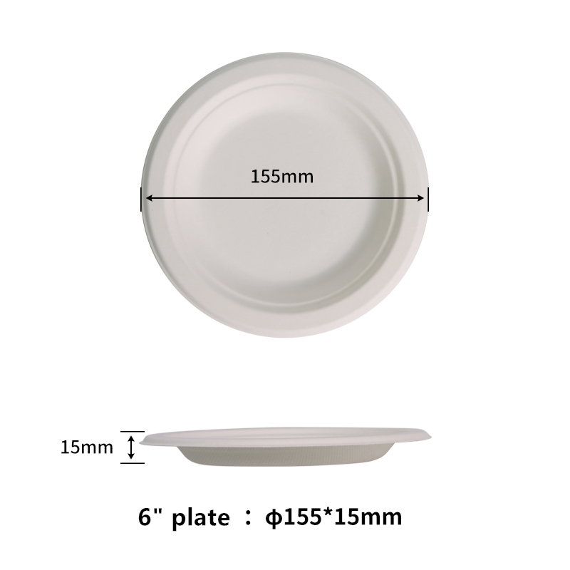 sugarcane bagasse disposable 16oz 24oz 32oz bowl