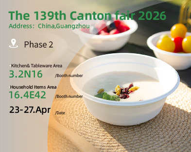 Sincere Eco Tech will showcase its sustainable sugarcane bagasse tableware at the 139th Canton Fair.