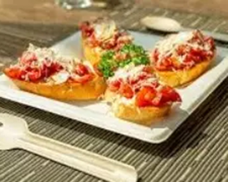 采用可生物降解的甘蔗渣餐具：可持续的选择